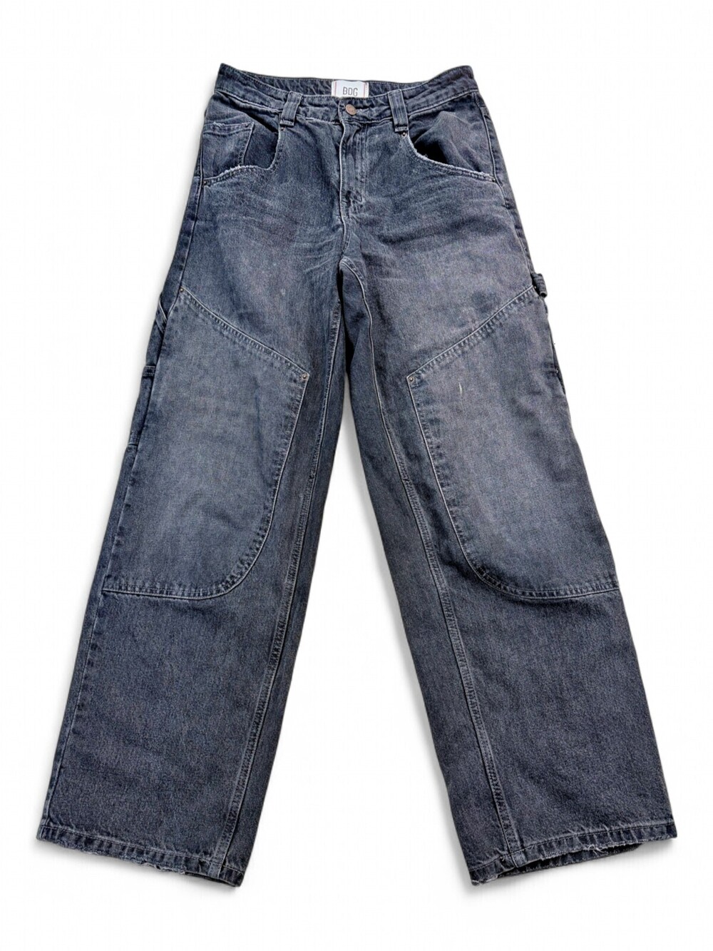 BDG Wide-Leg Flare Jeans Size 27 Black Carpenter Style